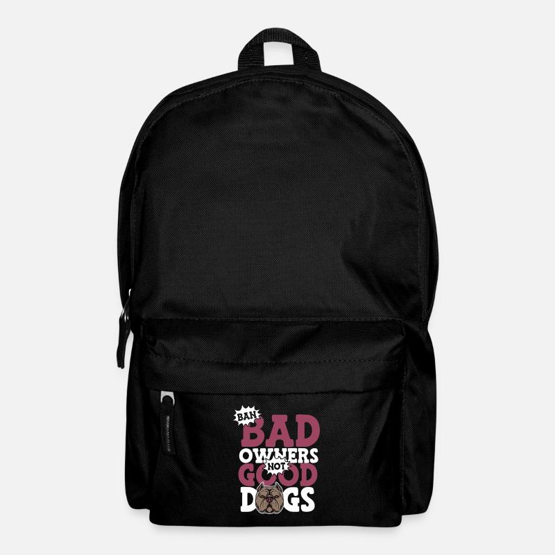 Pitbull Pitbull Verbot - Rucksack - Schwarz