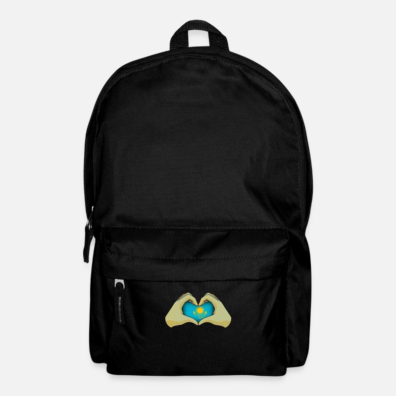 Kasachstan - Rucksack - Schwarz