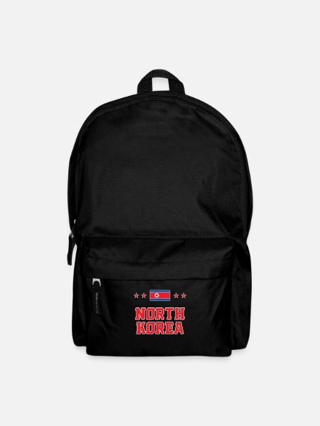 Corée du Nord - Sac à dos - noir