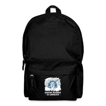 Physics Physicists complicate quantum physics - Backpack - black - Front