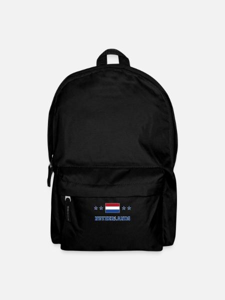 Niederlande - Rucksack - Schwarz