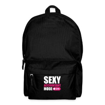 Buchhalter Steuerberater Modus An - Rucksack - Schwarz - Vorne