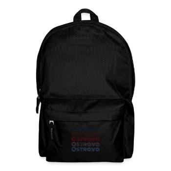 Vintage Czech Republic City - Retro Ostrava - Backpack - black - Front