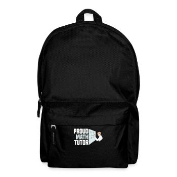 Professeur de mathématiques Professeur de mathématiques Drôle - Sac à dos - noir - Devant
