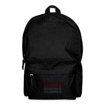 Vintage Costa Rica City - Retro Alajuela - Backpack - black - Front