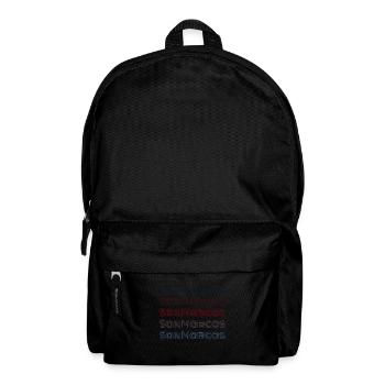 Vintage El Salvador City - Retro San Marcos - Backpack - black - Front
