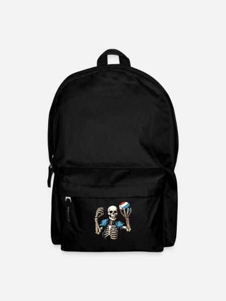 Volleyball Volleyballer Skelett - Rucksack - Schwarz