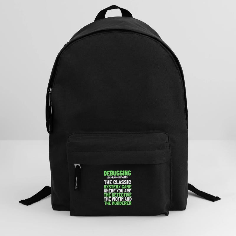 Entwickler Coder Programmierer Witzig Debugging Rucksack