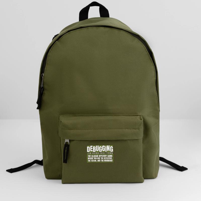 Entwickler Coder Programmierer Debugging Rucksack