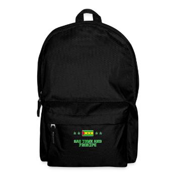 Sao Tomé et Principe - Sac à dos - noir - Devant