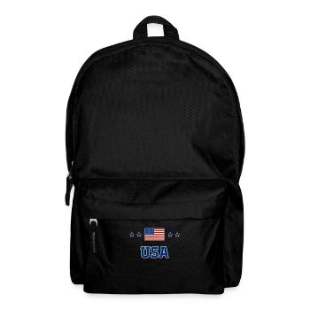 Amérique du Nord - Sac à dos - noir - Devant