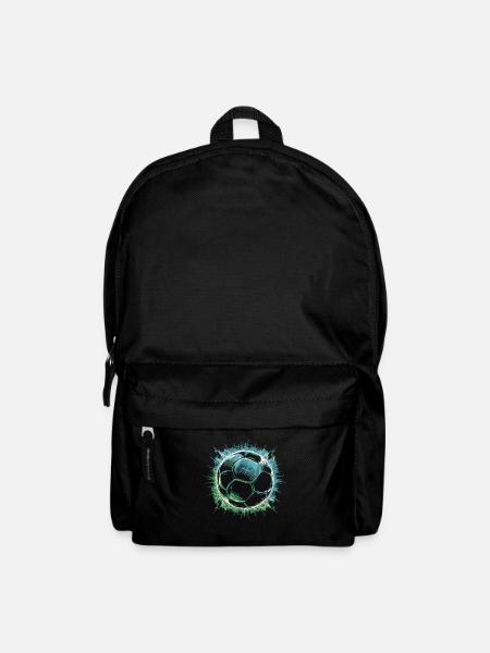 Fußball Fußballer - Rucksack - Schwarz