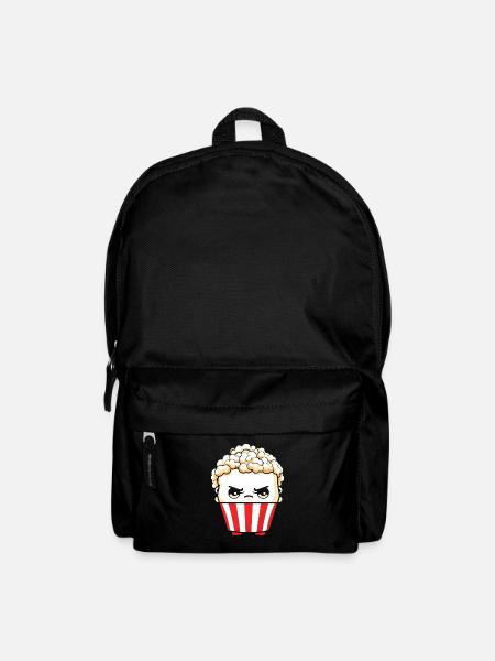 Popcorn Kawaii - Rucksack - Schwarz