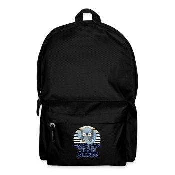 American Virgin Islands - Backpack - black - Front