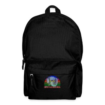 Neukaledonien - Rucksack - Schwarz - Vorne