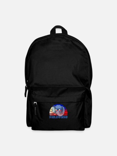 Philippinen - Rucksack - Schwarz