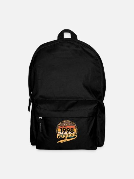 Millésime 1998 - Cadeau d’anniversaire rétro - Sac à dos - noir