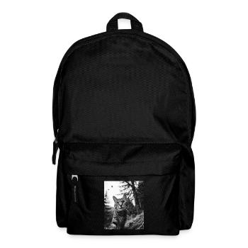Cat - Alien American Shorthaired UFO - Backpack - black - Front