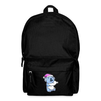 Koala Bear Tired Sleeping Sleeping Girl - Backpack - black - Front