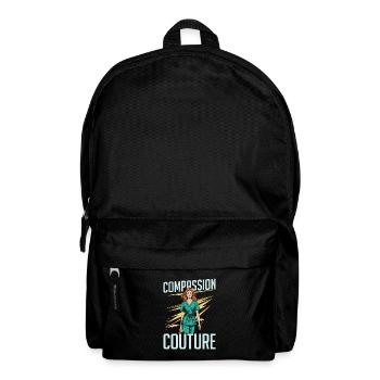 Krankenschwester Mode - Rucksack - Schwarz - Vorne