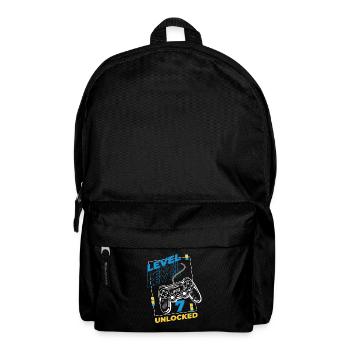 Gamer Gaming Level 7 Unlocked - Backpack - black - Front
