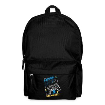 Gamer Gaming Level 5 Unlocked - Backpack - black - Front