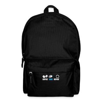 Eishockey Torwart Coffee - Rucksack - Schwarz - Vorne
