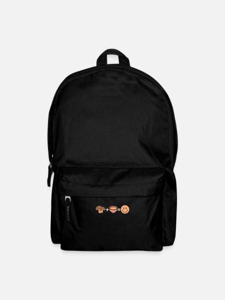 Pilzsammler Pilze - Rucksack - Schwarz