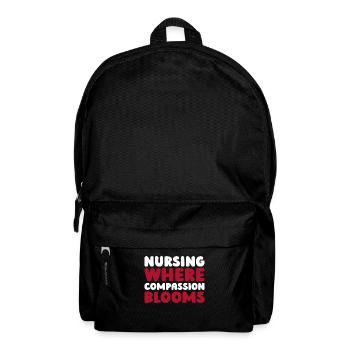 Krankenschwester - Rucksack - Schwarz - Vorne