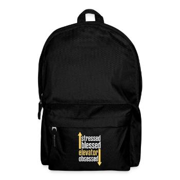 Elevator Elevator - Backpack - black - Front