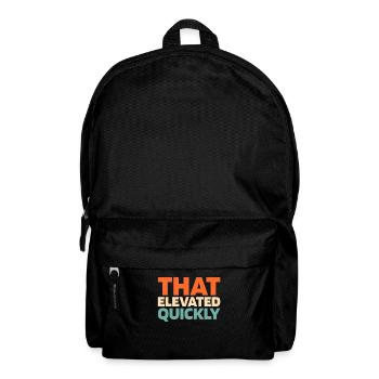 Elevator Elevator - Backpack - black - Front