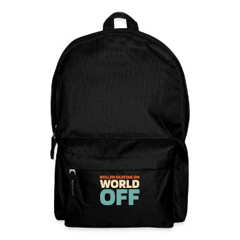 Rollschuhe Rollschuhlaufen - Rucksack - Schwarz - Vorne