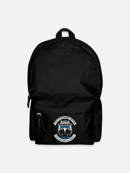 Kreuzfahrt Retired Retirement - Rucksack - Schwarz