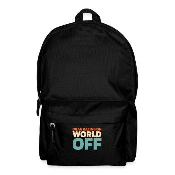 Dragster Drag Race Drag Racing On World Off - Rucksack - Schwarz - Vorne