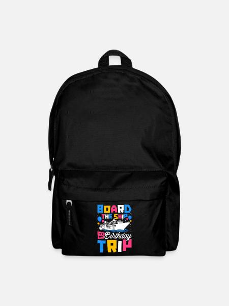 Kreuzfahrt Geburtstag - Rucksack - Schwarz
