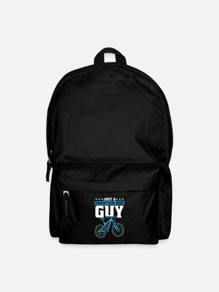 Mountainbike Mountainbiker Mtb - Rucksack - Schwarz