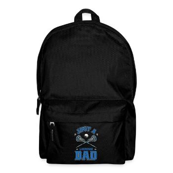 Lacrosse Just A Lacrosse Dad - Backpack - black - Front