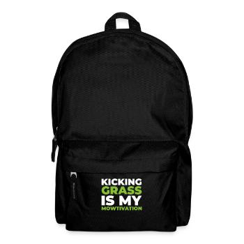 Lawn mower mowing - Backpack - black - Front