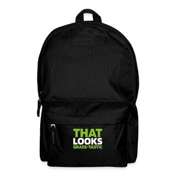 Lawn mower mowing - Backpack - black - Front