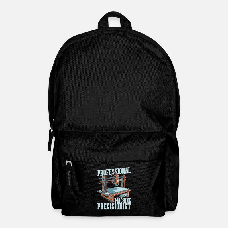 Cnc Fräser - Rucksack - Schwarz