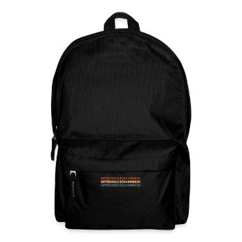 German city Osterholzscharmbeck, Lower Saxony - Backpack - black - Front
