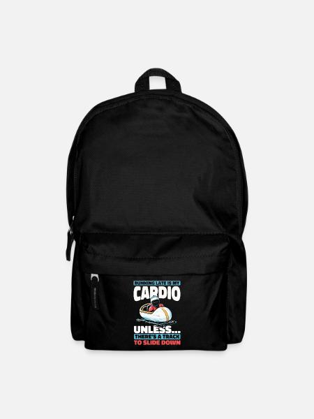 Bobfahren - Rucksack - Schwarz