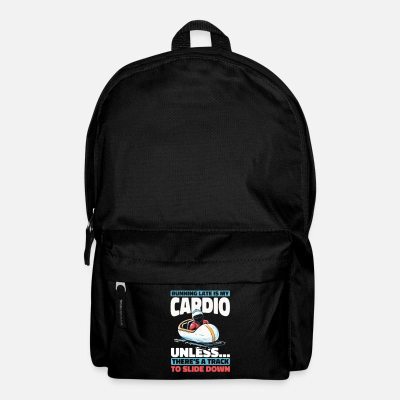 Bobfahren - Rucksack - Schwarz