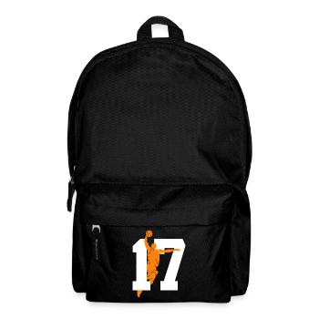 NUMBER 17 BASKETBALL 17TH BIRTHDAY - Backpack - black - Front