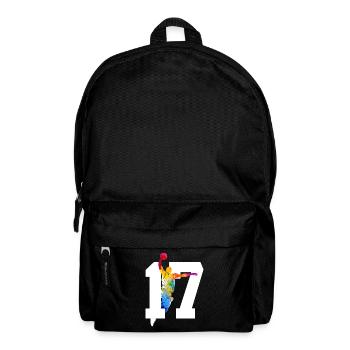 NUMBER 17 BASKETBALL 17TH BIRTHDAY - Backpack - black - Front
