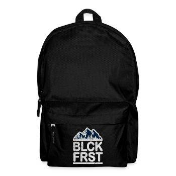 Black Forest Black Forest mountains home - Backpack - black - Front