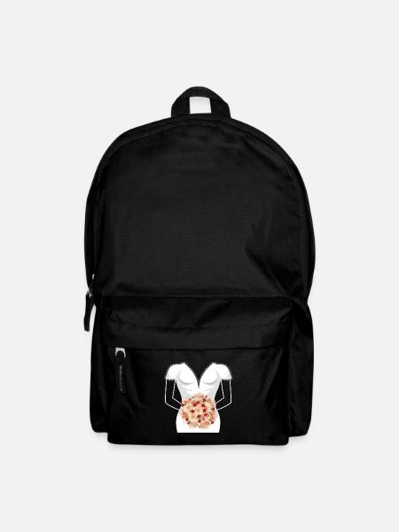 Brautkleid Brautparty Design für die Braut - Rucksack - Schwarz
