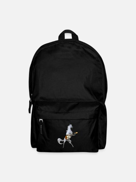 Gitarre Gitarrist - Rucksack - Schwarz
