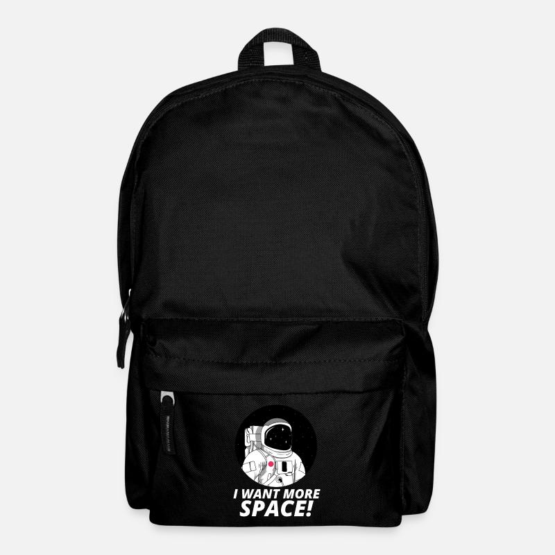 Astronaut Space Gift Nasa Funny Birthday - Backpack - black