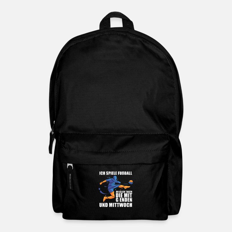 Fußball Fussball - Rucksack - Schwarz